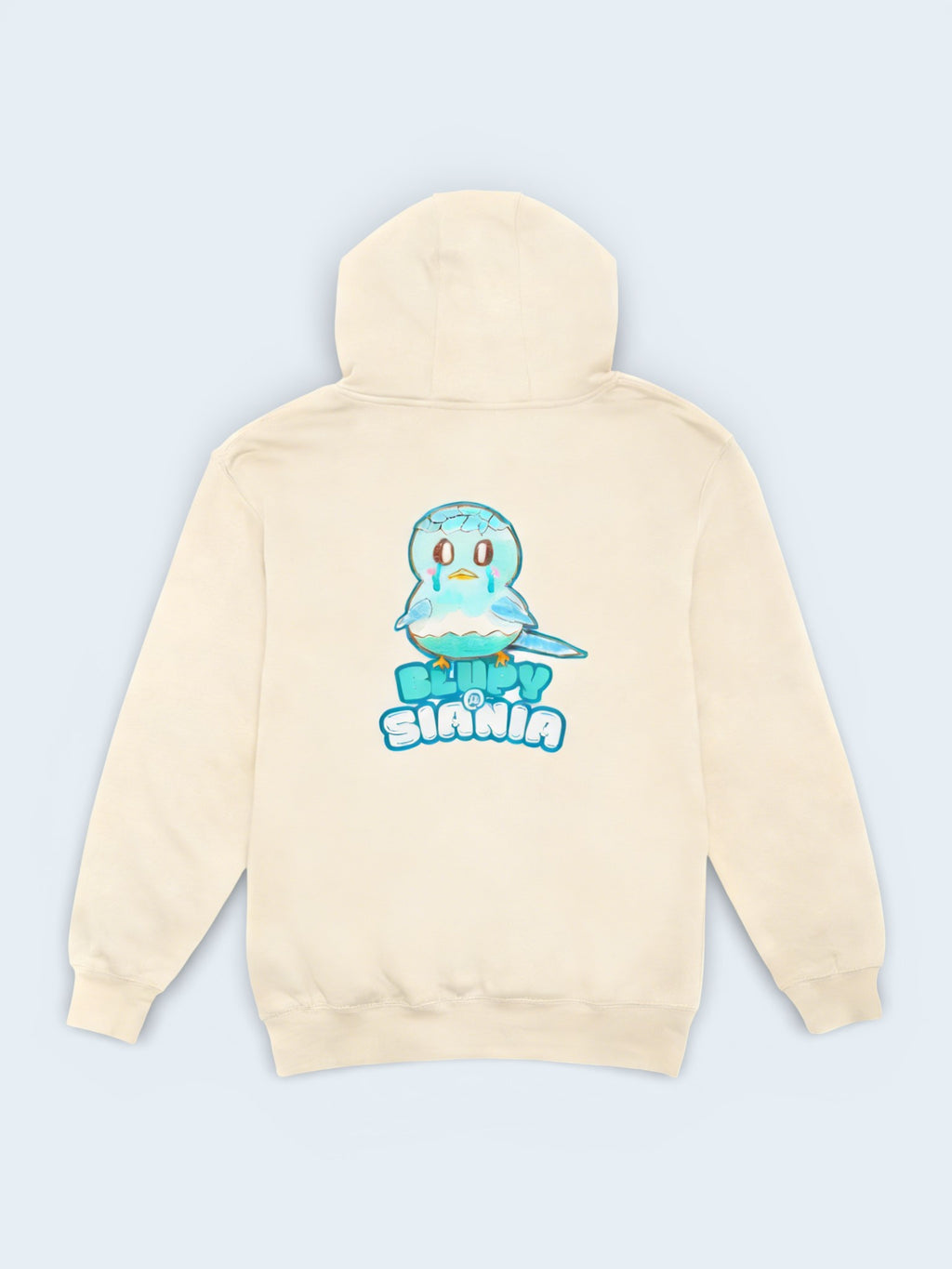 Blupy Crying Zippered Sweatshirt