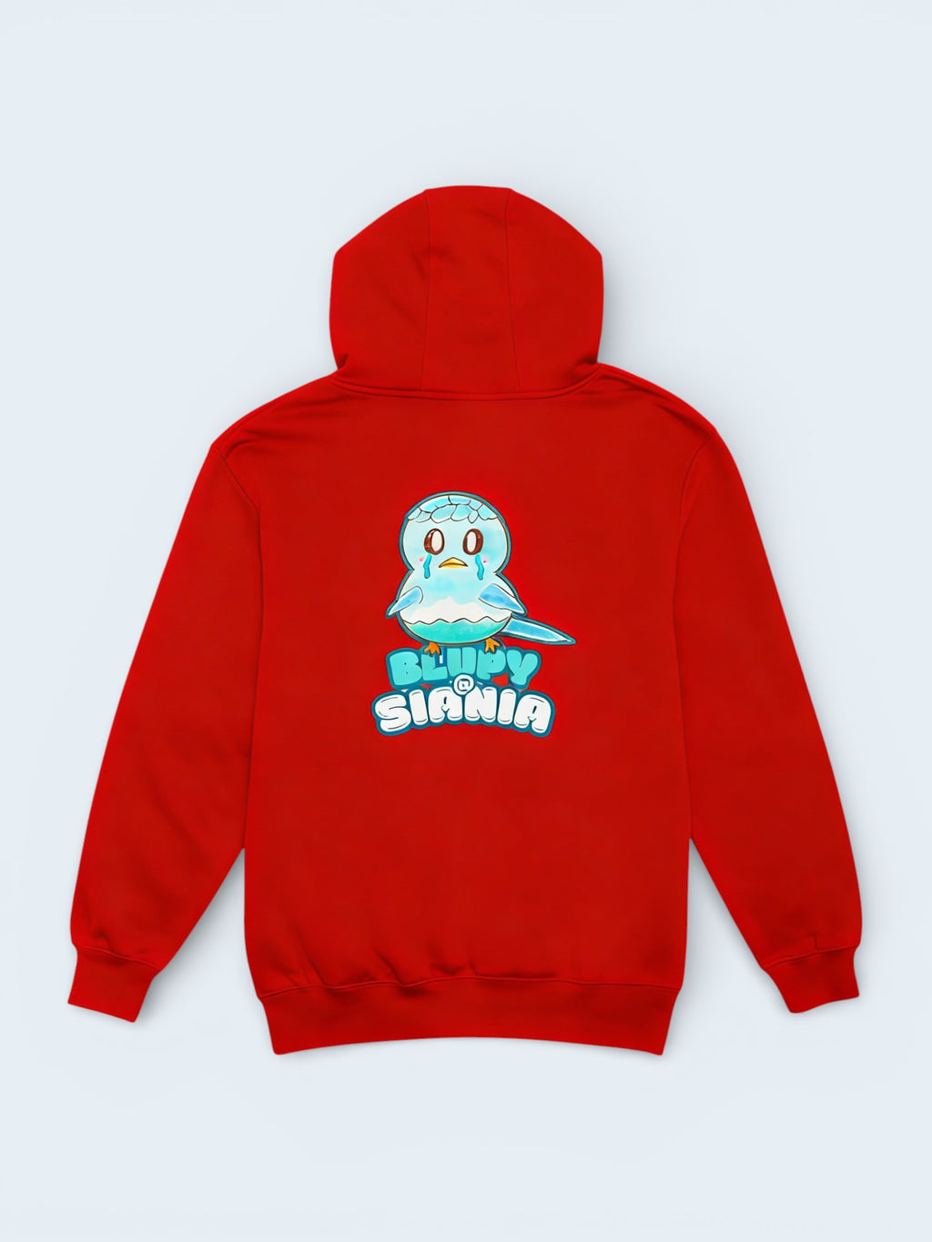 Blupy Crying Zippered Sweatshirt
