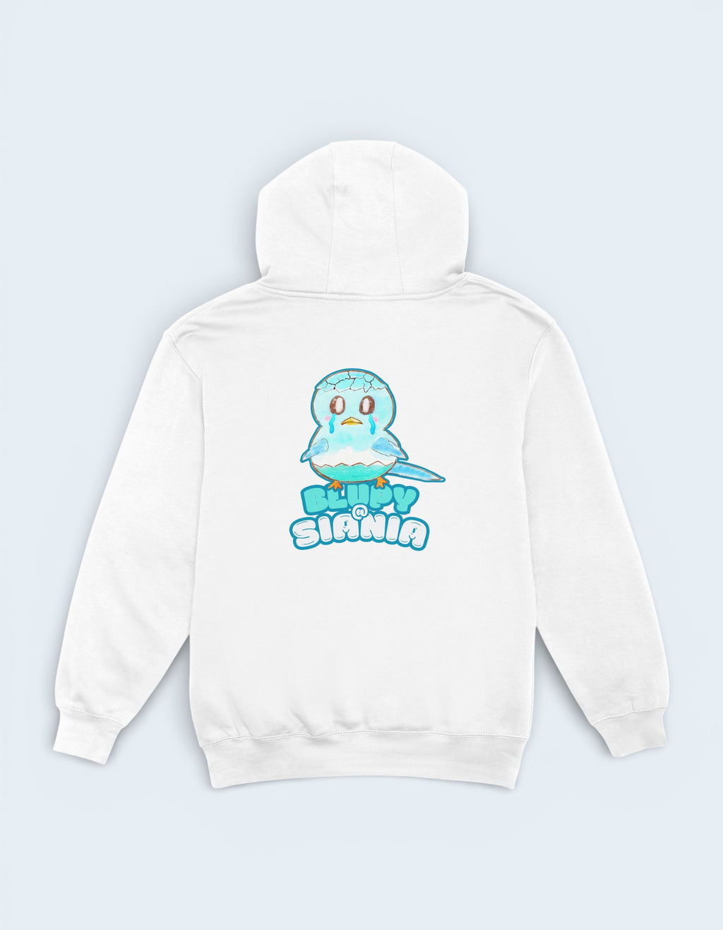 Blupy Crying Zippered Sweatshirt