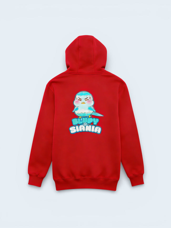 Blupy Angry Zippered Sweatshirt Main Image